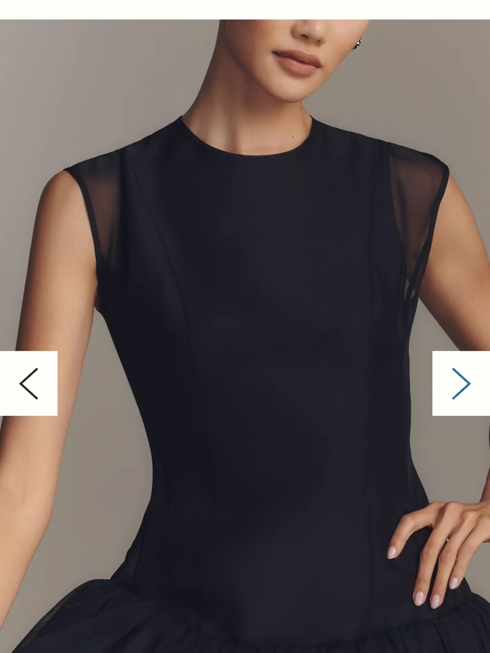 Mare Mare (Anthropologie) Black Dress - Size L - Picture 5 of 7